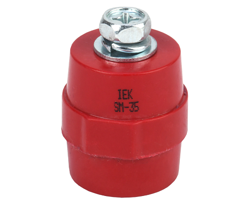 Изолятор SM35 (М8) силовой с болтом IEK YIS11-35-10-B: фотография 1