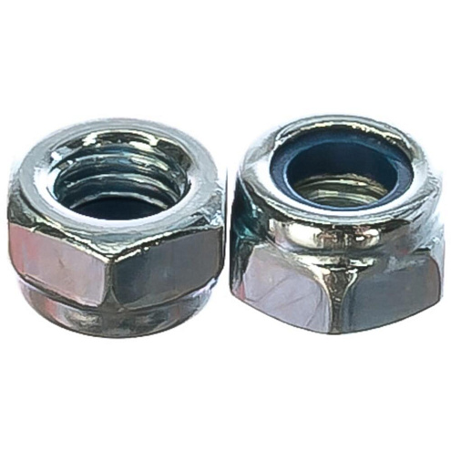 Гайка оцинкованная самоконтрящаяся DIN 985 М 5, 16шт: фотография 1