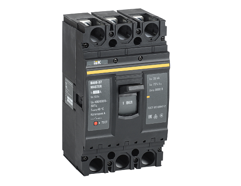Выключатель автоматический 3п 320А 35кА ВА88-37 MASTER IEK SVA40-3-0320-02: фотография 1