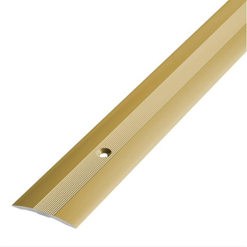 Порог стык  узкий 25мм 0.90м  золото матовый: фотография 1