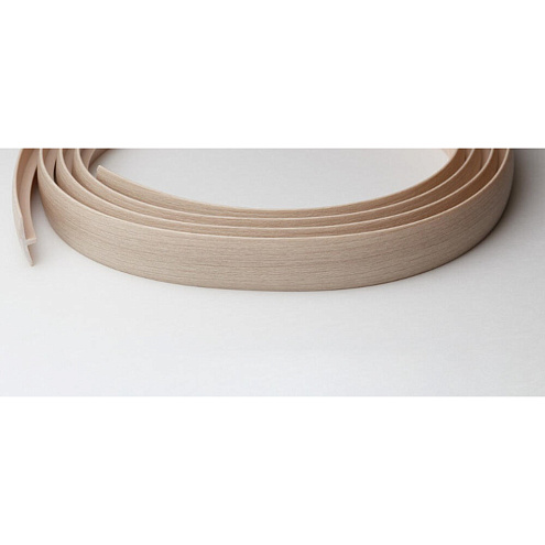 Гибкий порог SmartProfile BR в комплекте с монтажной планкой  450 ясень шимо светлый  3м: фотография 1