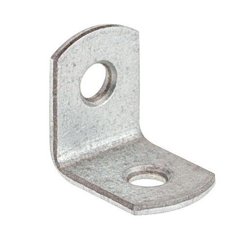 Уголки мебельные оцинкованные 15х15х12мм с шурупом, 8шт &quot;Element&quot;: фотография 1