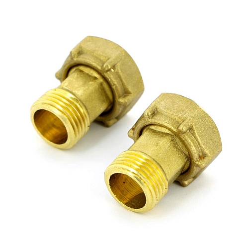 Комплект разъемных соединений 3/4"х1/2" для счетчика Ителма: фотография 1