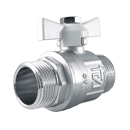 Кран шаровой 3/4&quot; бабочка ш/ш STI: фотография 1