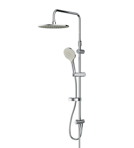 Душевая система AM.PM Like F0780064 стойка с тропическим душем, хром: фотография 1