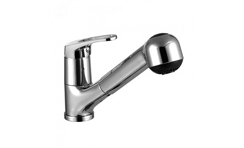 Смеситель Lemark &quot;Омега&quot; LM3150C для кухни с вытяжным изливом хром: фотография 1