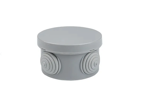 Коробка распаячная КМР-040-038 наружная с крышкой 65х40 АБС 4 мембранных ввода IP54 EKF plc-kmr-040-038: фотография 1