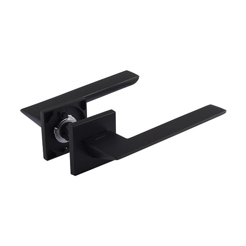 Ручка дверная НОРА-М Slim 130К чёрный: фотография 1