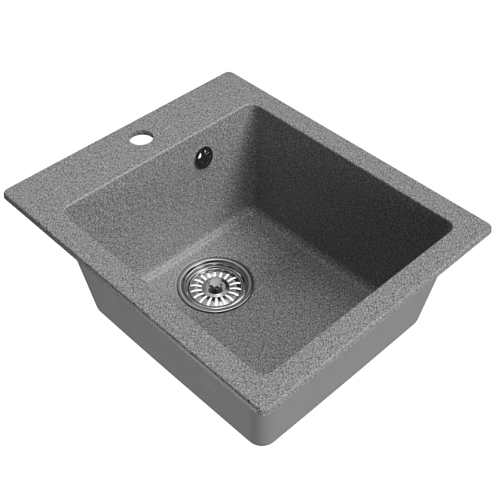 Мойка ML-GM14 темно-серая (309), 420х500х190 мм : фотография 1