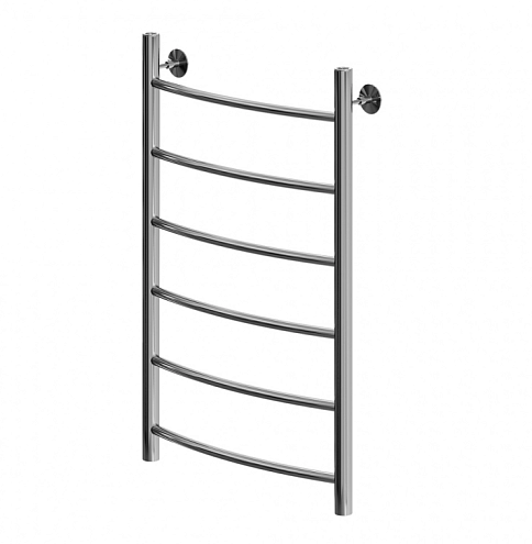 Полотенцесушитель Mixline Capella  80х50 1/2'' ВР, 6 перекладин, водяной, Дуга: фотография 1