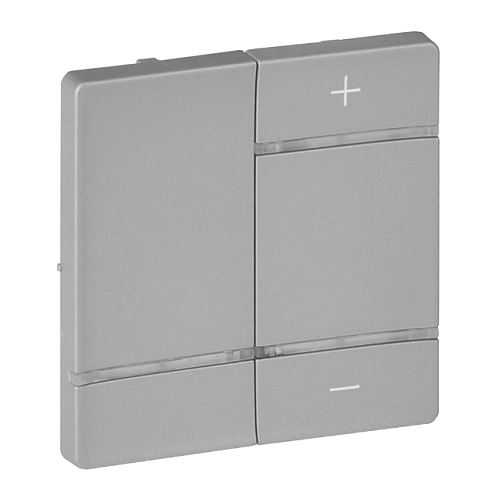 Панель лицевая Valena Life MyHome Play Zigbee для радиоуправляющего устройства светорегуляторов алюминий Leg 754753: фотография 1