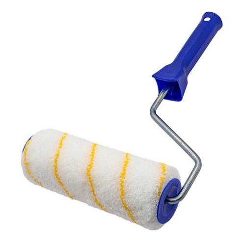 Валик "Гирпаинт", полиакрил, бюгель 8мм, ворс 12мм, 48х180мм, для всех типов ЛКМ, РемоКолор: фотография 1