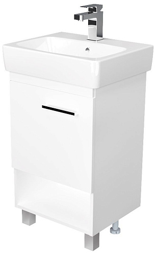 Тумба Tera 60Н 1 дверь Белый глянец: фотография 1