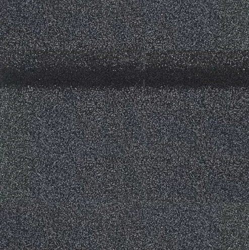 Гибкая черепица коньково-карнизная Технониколь Серебристо-серый 5м²: фотография 1