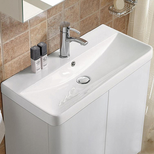 Раковина Velvex Jill 9595-700, белая: фотография 1