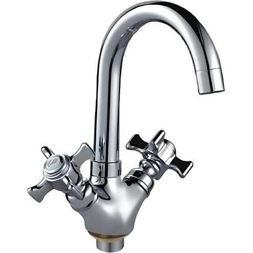 Смеситель для умывальника 1/2 кер F1324 FRAP п/гайку: фотография 1