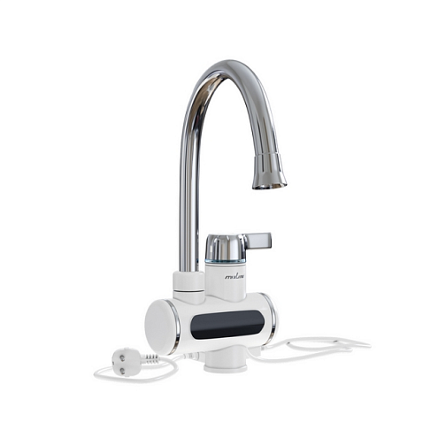 Смеситель-водонагреватель проточного типа WH-003 (3,3 кВт, УЗО, кухня, индикатор темп) MIXLINE: фотография 1