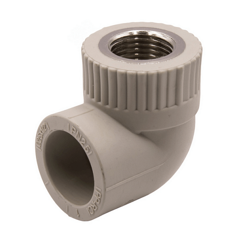 Уголок комбинированный внутренняя резьба  25х1/2'' EVER plast   : фотография 1