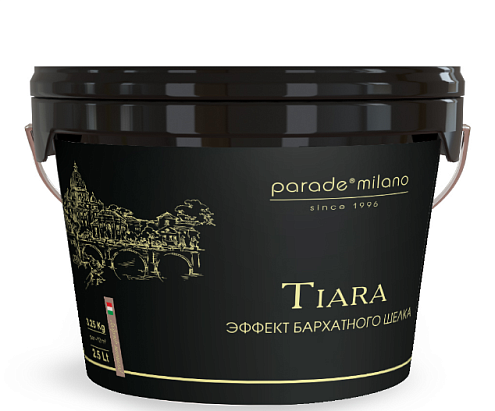 Декоративное покрытие с эффектом бархатного шелка  PARADE Tiara 2.5л: фотография 1