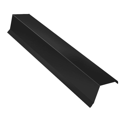 Планка ветровой доски (80х100мм) графитовый серый (7024) L=2,0м: фотография 1