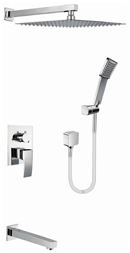 G7102 Душевой комплект GAPPO встроенный : фотография 1