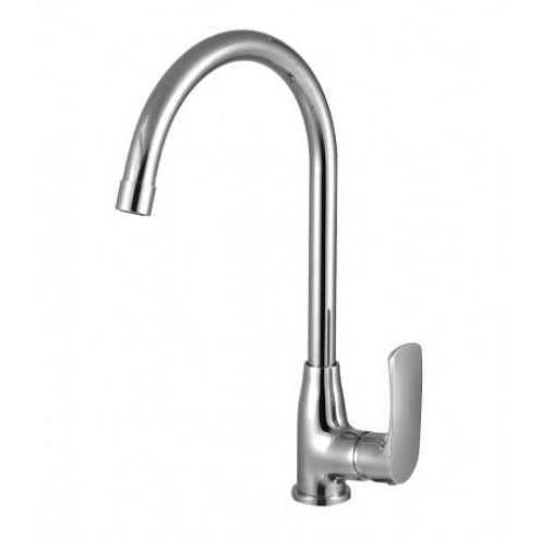 Смеситель Lemark &quot;Плюс Шейп&quot; LM1705C для кухни с высоким поворотным изливом хром: фотография 1