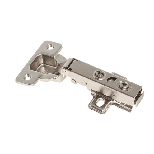 Петля мебельная  SLIDE-ON click накладная 110° с доводчиком и ответной планкой: фотография 1