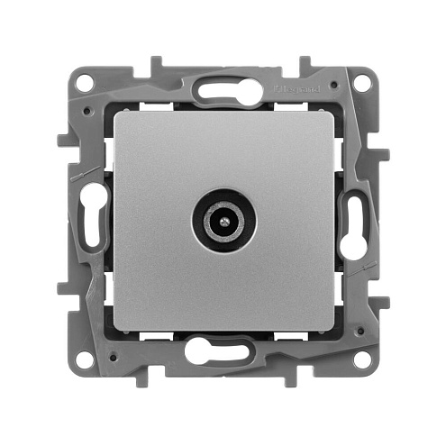 Механизм розетки TV СП Etika оконечная 5дБ алюм. Leg 672465: фотография 1