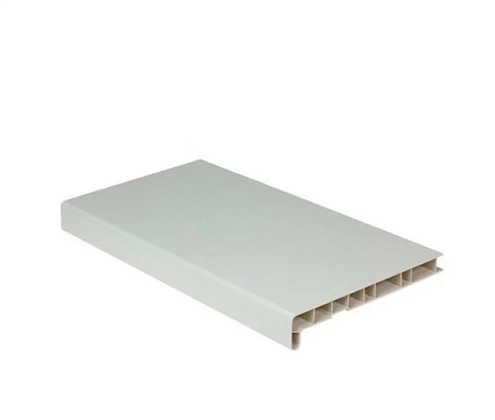 Подоконник ПВХ &quot;МП&quot; белый 3000х300мм: фотография 1