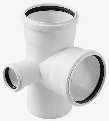 Крестовина двухплоскостная 110х50х110х90° левая Синикон Комфорт Плюс: фотография 1