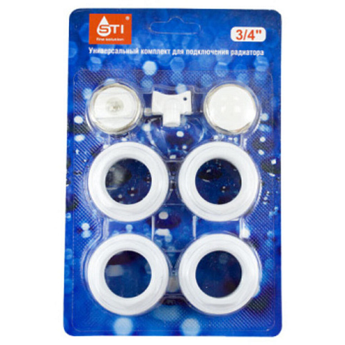 Комплект переходников 1&quot;х3/4&quot; в блистере STI: фотография 1