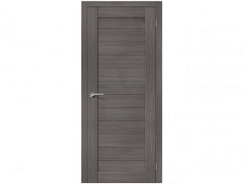 Дверь Браво-21 Grey Melinga 2000х800: фотография 1