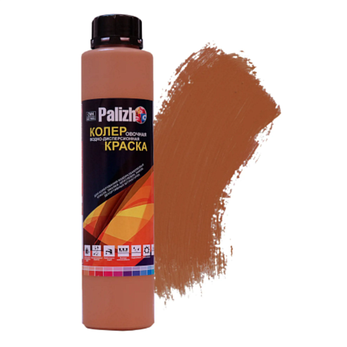 Колеровочная краска водно-дисперсионная "Palizh" 0,75л, бежевый: фотография 1