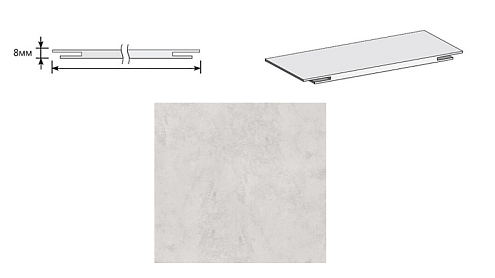 Добор &quot;Т&quot; ЭКО Look Art МДФ 2070х150х8 М: фотография 1