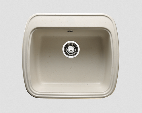 Мойка GRANICOM G-003 565х490 мм 1 чаша грей: фотография 1