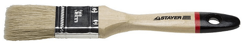 Кисть &quot;UNIVERSAL-EURO&quot;, натуральная щетина, для всех ЛКМ, 38мм, STAYER: фотография 1
