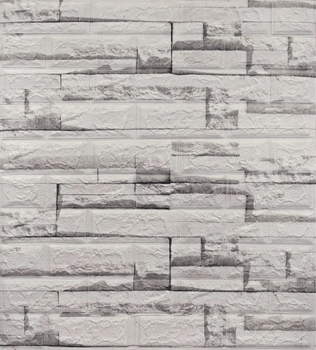 Самоклеящаяся панель Кирпич Сибирский известняк 700х770х3мм : фотография 1