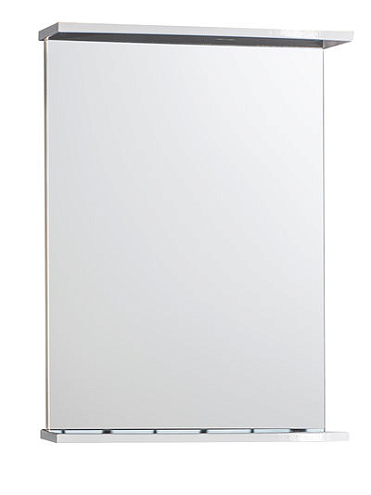 Зеркало  "Линда" с электрикой белое: фотография 1