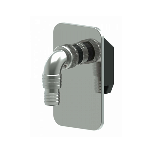 Минисифон для стиральной/посудомоечной машины под штукатурку Unicorn K110  : фотография 1