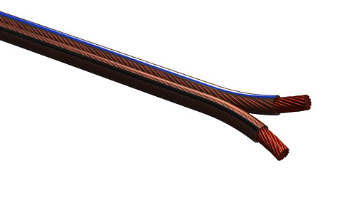 Кабель акустический 2х1.5 прозр. 100м (м) ЭРА Б0048274: фотография 1