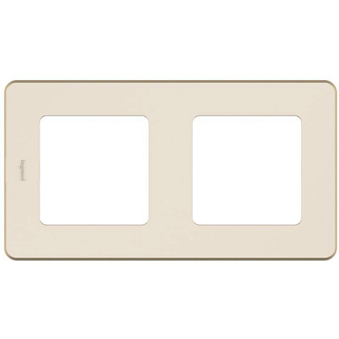 Рамка 2-м Inspiria сл. кость Leg 673941: фотография 1