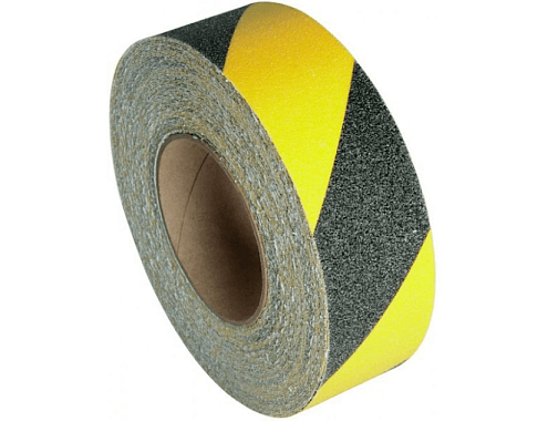 Противоскользящая лента абразивная черно-желтая Grace : фотография 1
