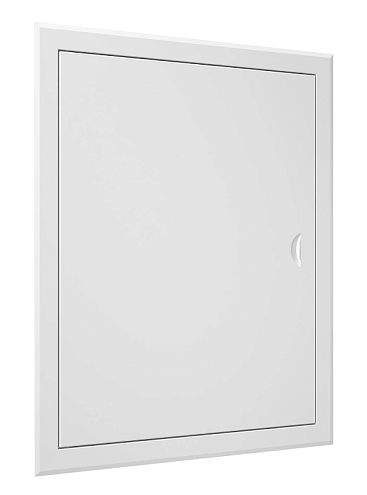 Люк ревизионный ЛТМп фланец 400х500 ручка магнит 460х560 окрашенная сталь EVECS: фотография 1