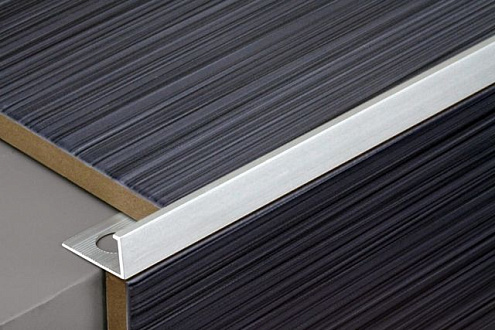 Профиль окантовочный ПК 01.2700.001 9мм алюминий: фотография 1