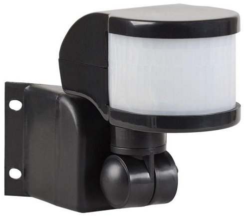 Детектор движения ДД 018 1100Вт угол обз. 270град. дальн. 12м IP44 черн. IEK LDD10-018B-1100-002: фотография 1