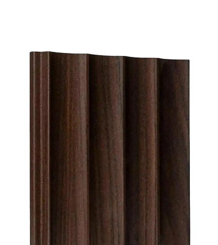 Стеновая панель ACUPAN  WELLEN (Волны) MDF ECO 122.506.94 Эльм Коричневый 2760х122х12мм : фотография 1