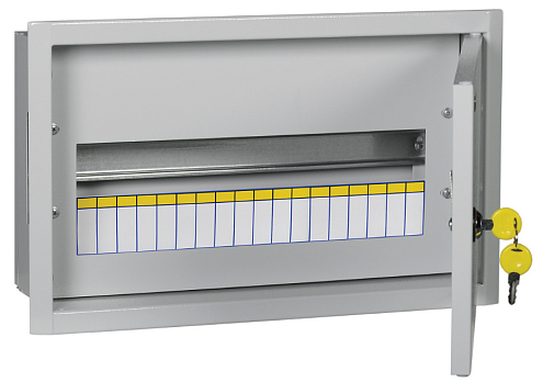 Корпус металлический ЩРв-18 (265х440х120мм) IP31 TITAN 3 IEK MKM14-V-18-30-T: фотография 1