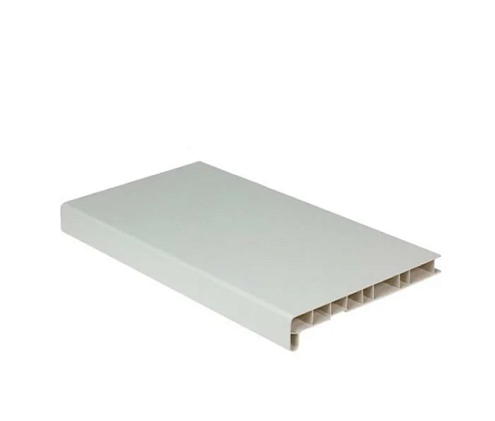 Подоконник ПВХ &quot;МП&quot; белый 1500х600мм: фотография 1