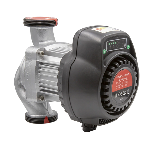 Насос циркуляционный VRT VR.ESC.32-8.180, 10-130 Вт, с частотным регулированием, с гайками: фотография 1