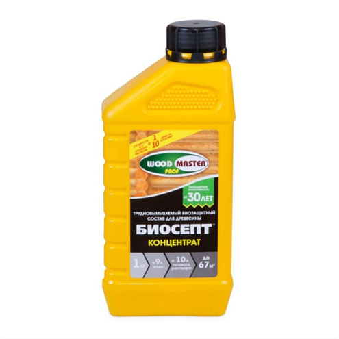 Состав Биосепт, 1л, концентрат 1:9, антисептический: фотография 1